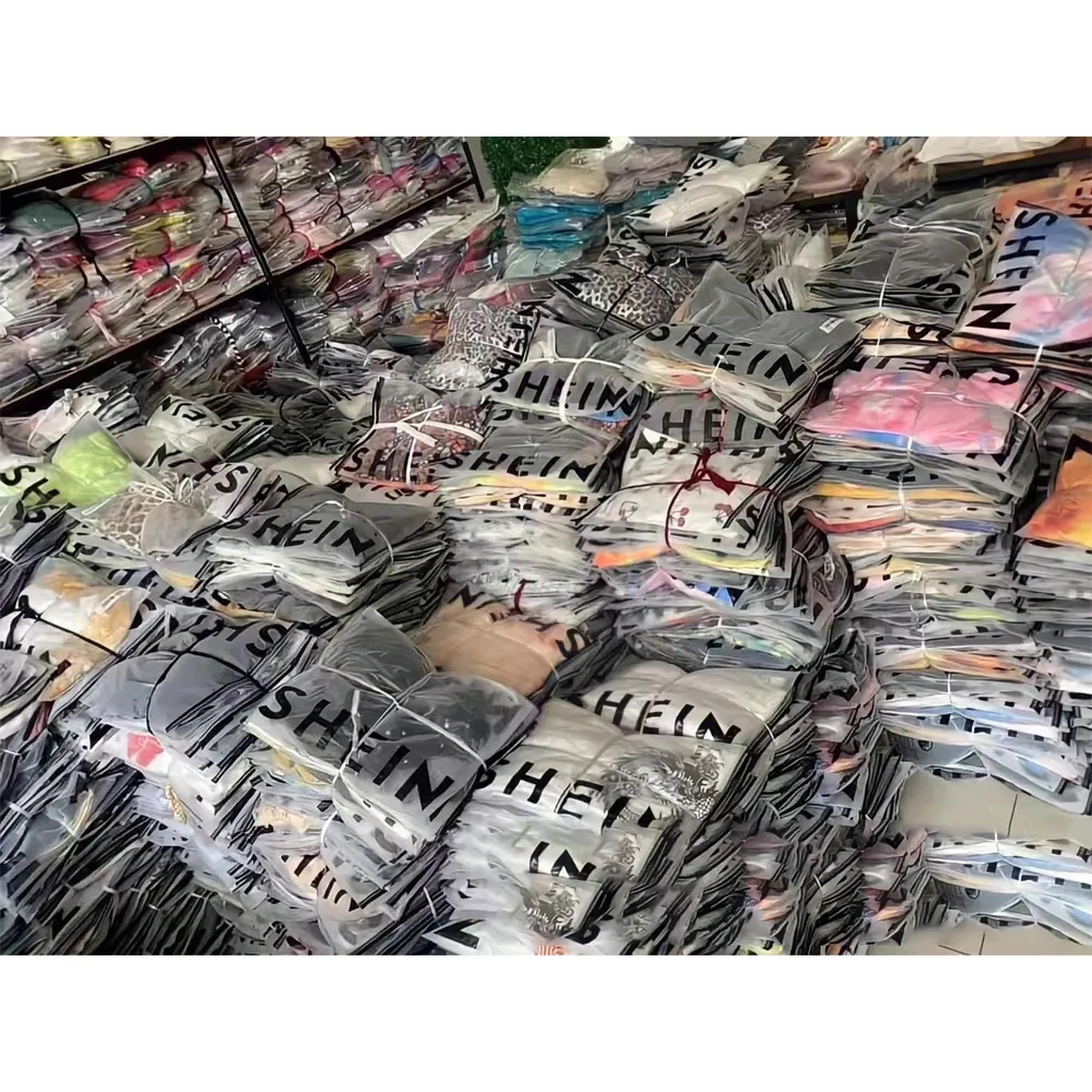 Wholesale Supplier Bulks Brand New Romwe Shop Stock Tops Mix Assorted Dress Bulk Bales Used Clothes 