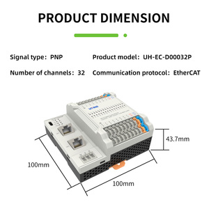 Module d'entrée/sortie numérique à 32 voies, contrôleur de programmation PLC EtherCAT, prix de gros - Product Image 2