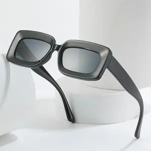 2023 작은 사각 선글라스 여성 패션 빈티지 캔디 컬러 안경 남성 트렌드 리벳 선글라스 음영 UV400 안경