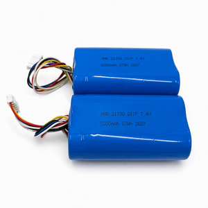Batterie Li-ion ISO9001 pour usine, 21700 -2S 7.4V 5000mAh avec BMS pour applications haute puissance, en stock - Product Image 2