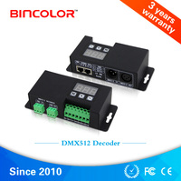 Bincolor BC-854 Décodeur LED 4 canaux RGBW CV Mode Maître et Esclave Contrôleur DMX512 12V 24V
