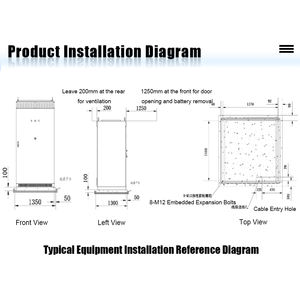 नई पावर लाइफ 4 बैटरी 51.2v 215kw 230kwh लिथियम lfp औद्योगिक और वाणिज्यिक ऊर्जा भंडारण कंटेनर - Product Image 5