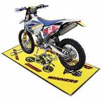 Individuell Bedruckte Gummi-Rennturmmatte Motorrad Auto Rutschfeste Garagenteppiche Pit-Matte