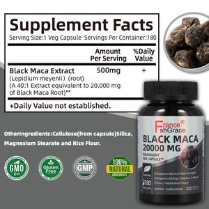 Suplemento de Maca Premium que Apoya la Energía, la Resistencia y el Estado de Ánimo para Hombres y Mujeres, 180 Cápsulas de Maca - Product Image 3