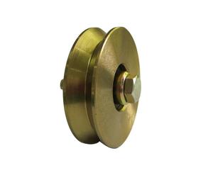 Roue <span class=keywords><strong>de</strong></span> portail roulant avec boulon, <span class=keywords><strong>roulement</strong></span> simple, rainure en U - Product Image 3