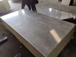 Factory Price High <b>Light</b> 5mm 8mm <b>Bamboo</b> Interior WPC <b>Wall</b> Decorative Panel with Glossy Surface - Product Image 3