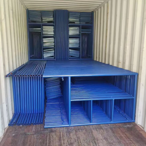 Q235 mạ kẽm sơn H Khung thang đi bộ qua giàn giáo andamio xây dựng khung giàn giáo cho Srilanka - Product Image 6