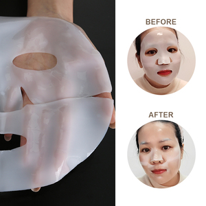 Venta al por mayor Universidad planta absorbible Arbutina ablandamiento blanqueamiento Facial Lifting enzima tejido máscara - Product Image 1