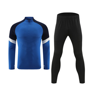 Maglia da Calcio a Mezza Zip a Maniche Lunghe per Allenamento, Corsa e Sport all'Aperto, Abbigliamento Casual Autunno-Inverno - Product Image 5