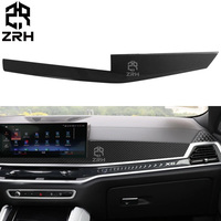 Kit de ajuste Interior de fibra de carbono seco para BMW X6 G06 LCI 2023 + Accesorios de coche Panel de Control de refugio