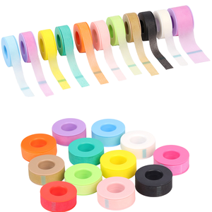 Bande adhésive respirante microporeuse non tissée colorée pour extensions de cils, idéale pour les outils de cils sensibles - Product Image 1