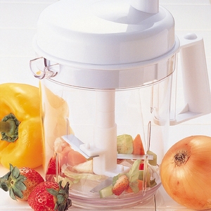 Multi-function Hand Operated Food <b>Chopper</b> Large Bowl Manual Mixer <b>Vegetable</b> Processor <b>for</b> Kitchen Prep and Baking - Product Image 1