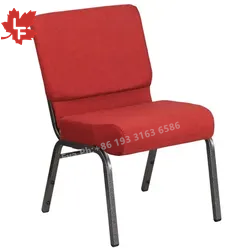 סיטונאי אולם stackable פלדה עמיד צינור פלדה אופנתי הכנסייה זול ריהוט מלון - Product Image 3