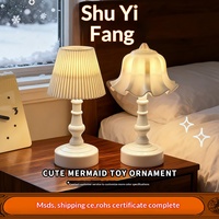 Mini lampe de nuit en forme de muguet, lampe de table décorative d'ambiance, ornement de chevet créatif, petite lampe de table mignonne