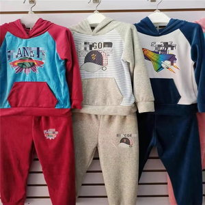 Conjunto de Ropa Infantil para Otoño e Invierno, Conjunto Deportivo Veet Económico de Dos Piezas para Niños y Niñas - Product Image 3