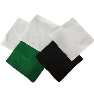 Non Woven Staple Fiber Geotextile Filter Fabric Geotextile Waterproofing Cloth Polyester Geotextile For Floor Protection