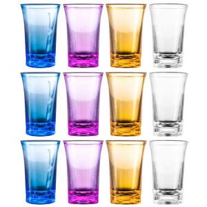 Verres à shot en plastique réutilisables de 40 ml, verres à shot personnalisés en plastique, verres à shot en polystyrène, en plastique pour bar - Product Image 1