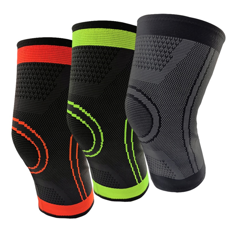 Оптовая продажа компрессионный Бандаж на колено поддержки спортивный наколенник