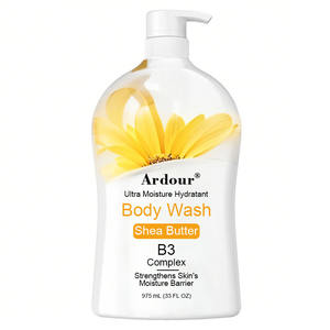 Gel de Ducha con Extracto de Plantas, Exfoliante, Hidratante, Jabón Corporal con Vitamina C, Jabón Corporal Natural de Zanahoria para Mujer - Product Image 1