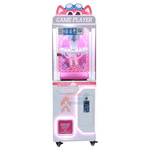 Mini Desk <b>Claw</b> Crane Arcade Coin Operated <b>Toy</b> Vending <b>Machine</b> Metal Prize Gift Cabinet for Game Room Mall - Product Image 1