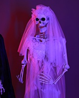 Modelo de Esqueleto Articulado al por Mayor, Figura Humana de Cuerpo Completo, Juguete Decorativo para Halloween, Novios