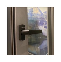 Ventanas Abatibles de Aluminio con Doble Vidrio Modernas METGOOD NFRC, Garantía de 5 Años, Silenciosas, para Exteriores de Villas