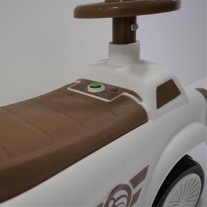 Voiture à bascule pour enfants, <span class=keywords><strong>4</strong></span> roues, à piles, en plastique durable et sûr, lecteur de musique MP3, cadeau d'anniversaire unisexe - Product Image 5