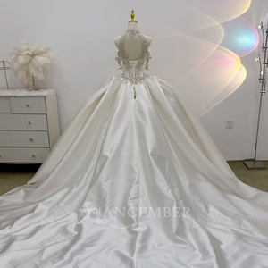 Sparkle <b>Wedding</b> Dresses Luxury Strapless Ball Gown Glitter Beads Sequin Bride Bridal Gown Lsjj14 - Product Image 5