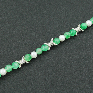 Collar de Perlas de Cristal con Espaciadores, Collar de Moda Tanjing, Collar Lijing - Product Image 4