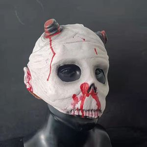 หน้ากากฮาโลวีนสมจริงทำจากยางซอมบี้หัวเป็นศพศพสำหรับผู้ชาย - Product Image 6