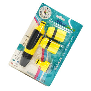 Pistolet d'arrosage réglable en plastique pour jardin, usage domestique et agricole, buse d'irrigation directe pour voiture, vente en gros - Product Image 1