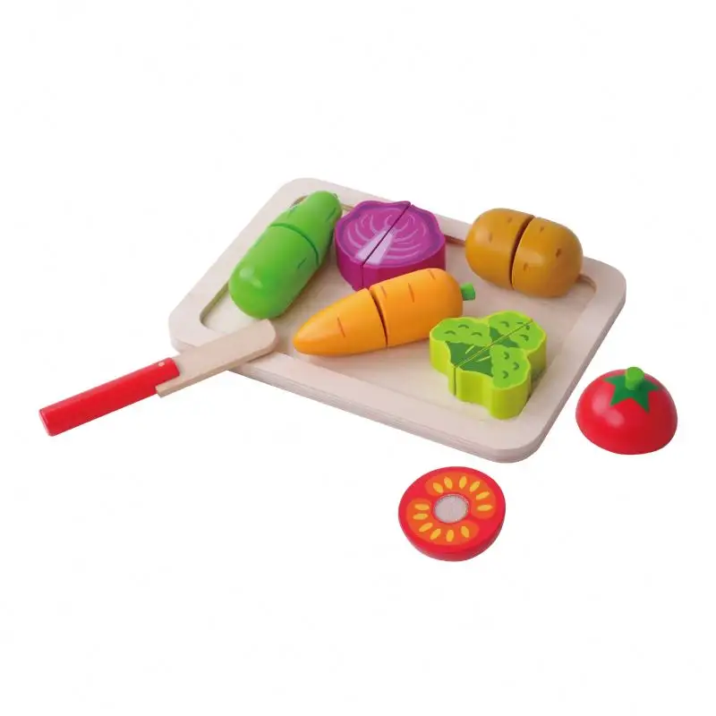 Best Seller Pretend Play Wooden Kitchen Food Vegetable Toy