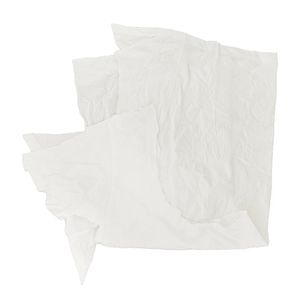 工業用強度ホワイトTシャツラグス100% コットン製造装置洗浄用 - Product Image 1