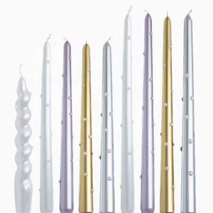Bougie parfumée longue en forme de perle de luxe, décoration esthétique pour mariage et fête, ornement romantique pour la maison, cadeau idéal pour anniversaire et fêtes - Product Image 5