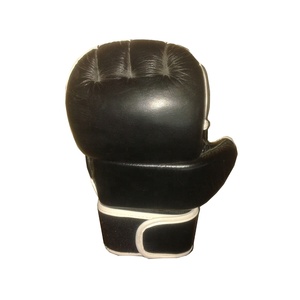 MMA guantes de cuero PU de piel de vaca personalizados de alta calidad - Product Image 1