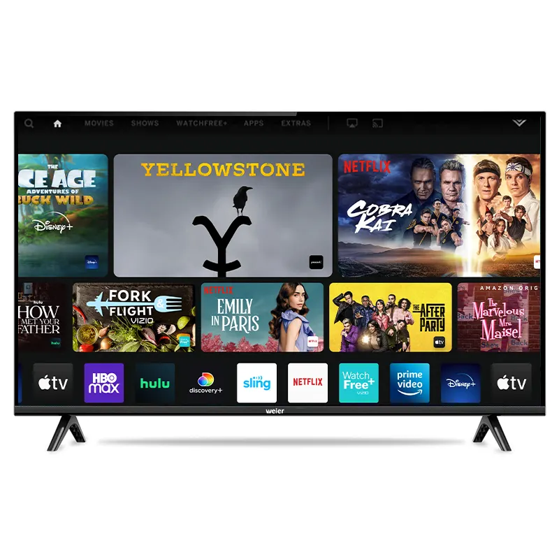 TV manufacturer 55 65 inch 4k LED televisions TV smart android system hd fhd uhd