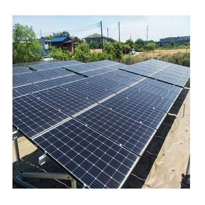 Grande centrale solaire connectée au réseau, système de montage au sol pour panneaux photovoltaïques de qualité industrielle, certifié TUV, de taille MW, pour utilisation intensive - Product Image 1