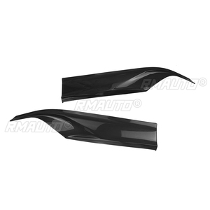 A Pair for Honda Accord 10th 10.5th 2018-2022 <b>Car</b> Rear Bumper Side Splitter Lower <b>Diffuser</b> Lip Spoiler Canard Guard Corner Trim - Product Image 2