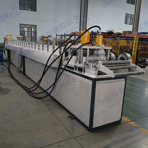 Window Frame Channel Metal Steel <b>Shutter</b> Door Automatic Guide <b>Roll</b> Rolling Forming Making Machine Door Frame Machine Machinery - Product Image 2