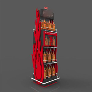 Soporte de lujo moderno LED VIP botella presentador glorificador para exhibición de club nocturno proveedor personalizado de Vietnam con pantallas de ropa - Product Image 3