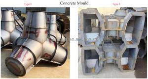 แม่พิมพ์เหล็กกลวงสำหรับทำหินกันคลื่นแบบเตตระพอด - Product Image 6