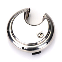 Meilleur Prix Cadenas à Disque Rond en Acier Inoxydable 70 mm, à Combinaison 4 Chiffres Réinitialisable