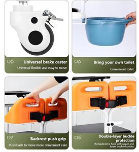 วีลแชร์เพื่อการรักษาสุขภาพที่สะดวกสบายสำหรับคนอ่อนแอ - Product Image 5