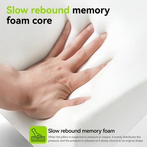 فراشة تنفس والتبريد الطبية مريح النوم عنق الرحم العظمي الرقبة السرير وسادة الذاكرة رغوة للنوم - Product Image 5