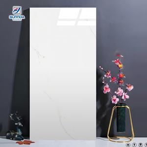 60 x120 ס "מ עיצוב יוקרתי חומרי בניין סלון מבריק מזוגג אריחי פורצלן מלוטשים מזוגגות - Product Image 6