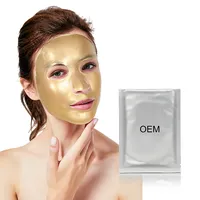 White ning Komfortable Soft Hydro Purifying Anti-Falten-Anti-Aging 24K Gold Powder Crystal Gesichts maske