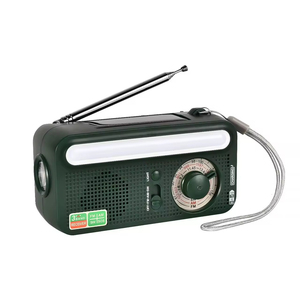 Nuevo Radio de Emergencia con Manivela y Energía Solar para Camping, Radio SOS con Múltiples Bandas FM AM WB SW - Product Image 3
