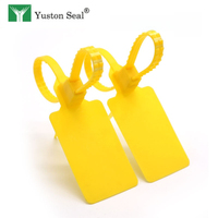 Sceau plastique à longueur fixe YTPS002 pour compteurs et vannes, cadenas de sécurité numéroté anti-effraction pour usine
