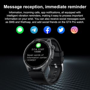 Montre connectée de fitness et de bien-être LEMFO GTS4/LT09 de 1,5 pouce, IP67, avec fonction d'appel, suivi du sommeil et moniteur de fréquence cardiaque. - Product Image 4