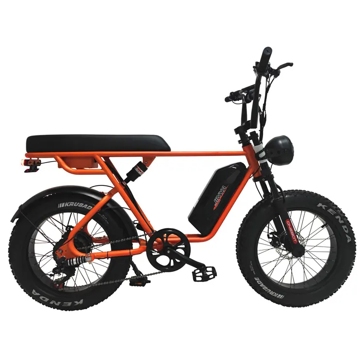 20 24 inç elektrikli bisiklet dönüşüm kiti elektrikli kir bisiklet yetişkin e-bisiklet 2021 elektrikli bisiklet motosiklet büyük koltuk monkey motosiklet